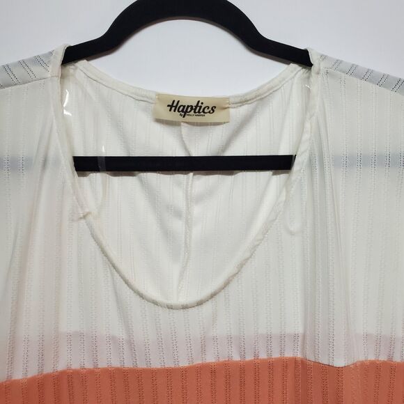 Haptics by Holly Harper Women's Colorblock Top 3X NWOT Lightweight‎ Long Sleeve - Picture 4 of 16